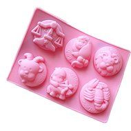 More RM Baking mould bakeware 12 constellation model of silicone cake mould soap jelly pudding Chocolate Mold N2