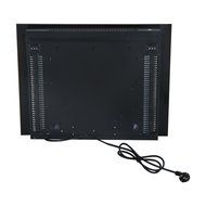 HomCom 26" 1500W Touch Screen Multi-Color Wall Mounted Electric Fireplace w/Remote - Black N4