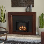 Real Flame 4001E-W 4001E Colton Electric Fireplace, Medium, White N2