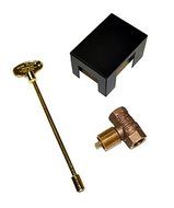 HPC MS8B Straight Manual Control Valve with 8-Inch Brass Key