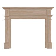 Pearl Mantels 120-48 Windsor 48-Inch Fireplace Mantel Surround, Unfinished N9