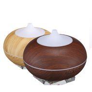 GD2016 300ml Aroma Essential Oil Diffuser Ultrasonic Cool Mist Humidifier 7 Color Changing LED Lights Wood Grain... N13