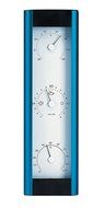 Weather Station - Analog - Barometer - Thermometer - Hygrometer - Aluminum Silver 13 inch N2