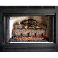 Peterson Real Fyre 30-inch Golden Oak Log Set With Vented G4 Burner