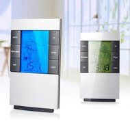 Soly Tech LCD Digital Hygrometer Humidity Thermometer Temperature Meter Indoor Clock N4