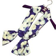 KAKA(TM) Women's Korean Vintage Design Satin Special Pattern Charming Scarves N2
