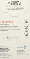 Starbucks VIA&reg; Colombia Coffee, Medium Instant, 1.4 Ounce N7