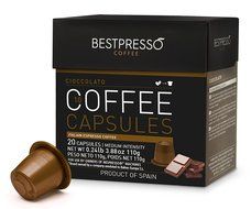 Nespresso Compatible Gourmet Coffee Capsules-60 Pod Variety Pack Caramel,Vanilla&amp;Chocolate-For Original Line Nespresso... N6