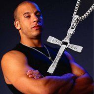 Best Gift Unisex&#039;s Men Silver Stainless Steel Cross Pendant Necklace Chain