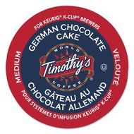 Timothy's World Coffee German Chocolate Cake K-cup for Keurig Brewers, 96 Count