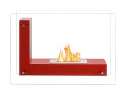 Ignis Ventless Bio Ethanol Fireplace Vitrum L Red N2