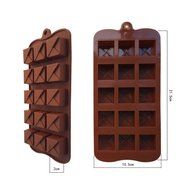 Small Square Box Shape Chocolate Silicone Mold Baking Cake Decoration Mould