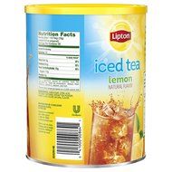 Lipton Iced Tea Mix, Lemon 38 qt N18
