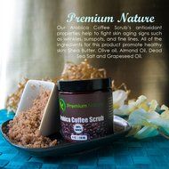 Premium Nature Natural Arabica Coffee Scrub, 8 oz N2
