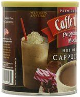 Caffe D&#039;Vita Amaretto Instant Cappuccino, 16-Ounce Canisters (Pack of 6)