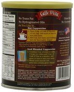 Caffe D&#039;Vita Amaretto Instant Cappuccino, 16-Ounce Canisters (Pack of 6) N3