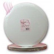 Cake Board Circle 12", Count of 25