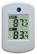 Ambient Weather WS-04-WHITE-C Wireless Replacement Console for WS-04 Thermometer - Console Only (White)