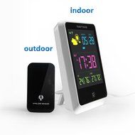 Digital Weather Forecast Station Wireless Sensors for Time/ Indoor Outdoor Temperature/Humidity/Day/Date Display... N3