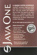 Java One French Roast Coffee, 14-Count Pods (Pack of 6) N7