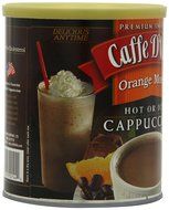 Caffe D&#039;Vita Amaretto Instant Cappuccino, 16-Ounce Canisters (Pack of 6) N9
