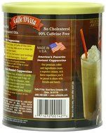 Caffe D&#039;Vita Amaretto Instant Cappuccino, 16-Ounce Canisters (Pack of 6) N10
