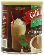 Caffe D&#039;Vita Amaretto Instant Cappuccino, 16-Ounce Canisters (Pack of 6) N14