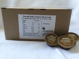 50 x Nescafe Dolce Gusto Caf&eacute; Au Lait - Coffee Capsules - 50 Capsules N3