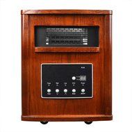 KIZE 1500 Sq Ft Large Room Infrared Quartz Electric Portable Heater W/ Remote Control N4