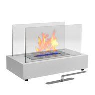 Moda Flame Vigo Ventless Table Top Ethanol Fireplace in Black N11
