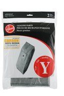 Hoover Type Y Carbon HEPA Bag (2-Pack), AH10165 N3