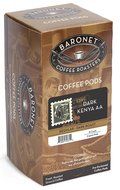 Baronet Coffee Dark Kenya AA Dark Roast, 18-Count Coffee Pods (Pack of 3) N2