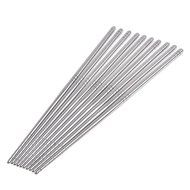 304 Stainless Steel Round Chopsticks Set Skid Anti Scald 8 Set (40 Pairs) N4