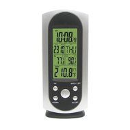 DYKIE RF Wireless LCD Weather Station with Green Backlight Indoor Outdoor Sauna thermometer and Temperature Alert... N2