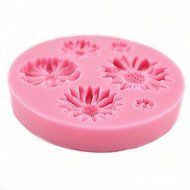 "dipshop Daisy Silicone Fondant Cake Mold Chocolate Polymer Clay Mould" shopping N7