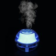 SUPERNIUDB Mini Air Humidifier Purifier Ultra Quiet Crystal Mist Dispenser with Safety Automatic Shut-Off, USB... N3