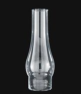B&amp;P Lamp 3&rdquo; X 10&rdquo; Slim Chimney, Clear