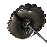 Fireplace chimney draftstopper plug (round) - fits most metal, zero-clearance fireplaces. N2