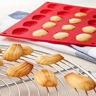 20 Cavity Silicone Shell Cake Pan Chocolate Mold Cookies Baking Mould shopping N2