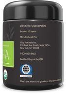 Viva Naturals Organic Matcha Green Tea Powder, 1 oz N4