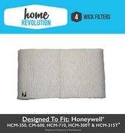 Honeywell HAC504AW A KAZ HAC-504V1 Comparable Humidifier Wick Filter; Home Revolution Brand Quality Replacement... N7