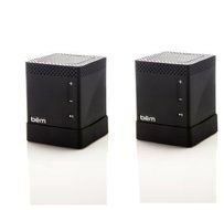 Bem HL2750B Wireless Bluetooth Mojo II Speaker True Stereo Sound - Black