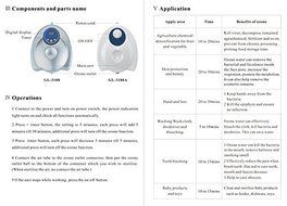 Emperor of Gadgets&reg; Exclusive Ozone Air Water Purifier Disinfector Ozone O3 Generator Function Machine | Ozonizer...