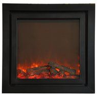Yosemite Home Decor DF-EFP1240 Ares Double Surround Electric Fireplace Insert with Faux Wood Logs