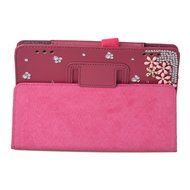 Spritech(TM) Luxury Bling Rhinestone Design Elegant Flower Decor Smart-shell Stand Cover for Amazon Kindle Fire... N3