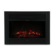 XtremepowerUS 28.5" 1500W 5200BTU Embedded Electric Fireplace Insert Heater W/Remote Control