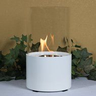Sunnydaze Fiammata Ventless Tabletop Bio Ethanol Fireplace, Black N6