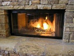 42&quot; Fireplace Glass Door Set To Fit Heatilator Unit N8