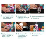 Humidifier Air Purifier Aroma Steam In Car N2