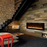 Gibson Living GL2050CY Sydney 50 Inch Crystal Recessed Wall Mounted Electric Fireplace N2